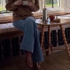 NWOT BDG A-line baggy wide-leg patch pocket  jeans sz 30